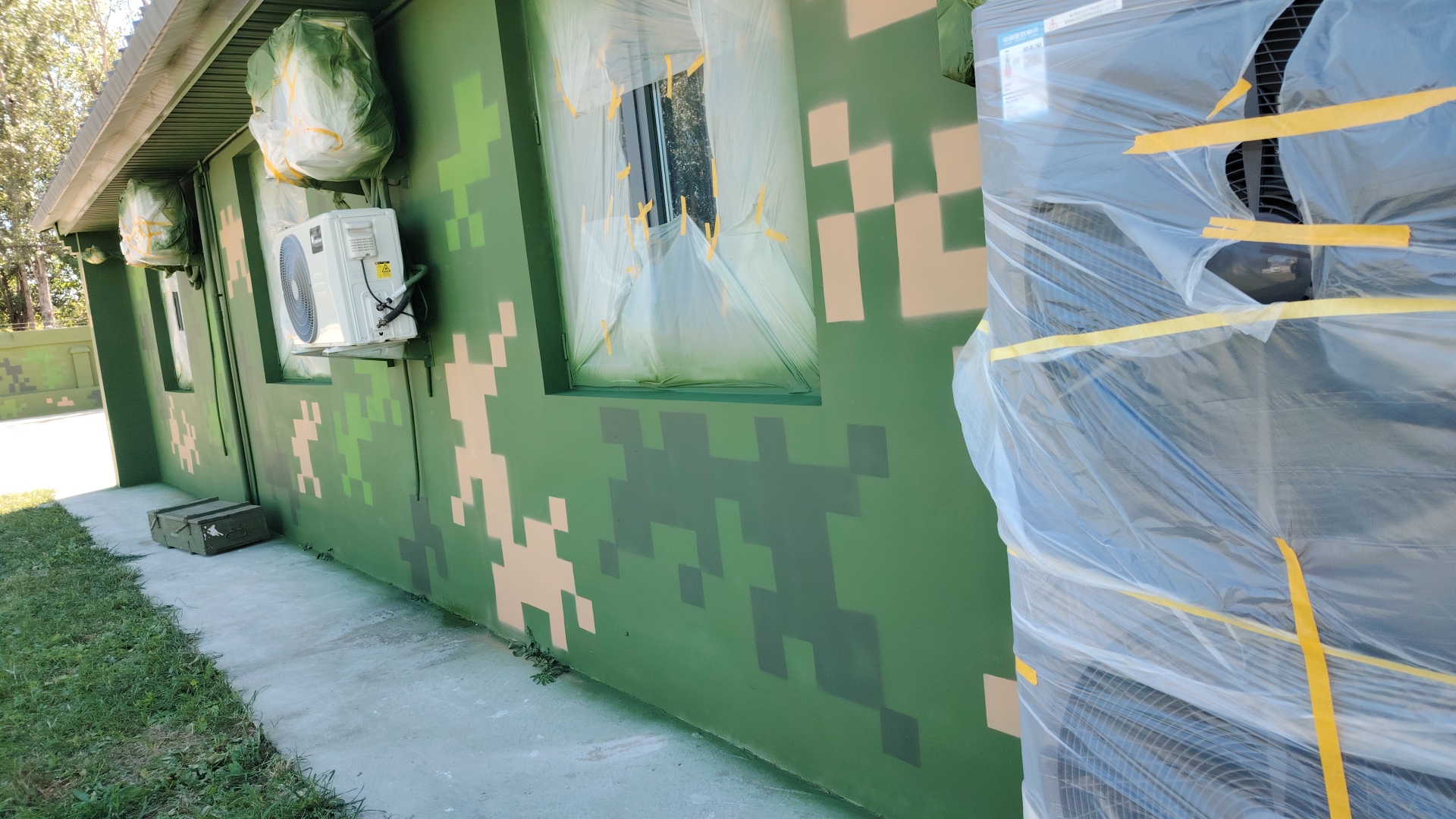 台州外墙迷彩漆施工多少钱 伪装迷彩漆